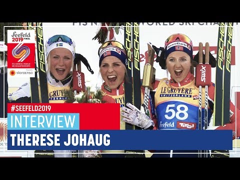 Therese Johaug | "I wanted to win" | Ladies' 10 km. | Seefeld | FIS Nordic World Ski Championships