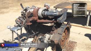 7510408GN | Isuzu® 6BD1T Complete Running Engine