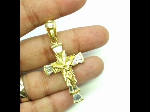 Heavy Large Vintage 18k Solid Yellow Gold Cross Crucifix Pendant You - Heavy Solid Gold Cross Pendant Heavy Large Vintage 18k Solid Yellow Gold Cross Crucifix Pendant You - Heavy Solid Gold Cross Pendant