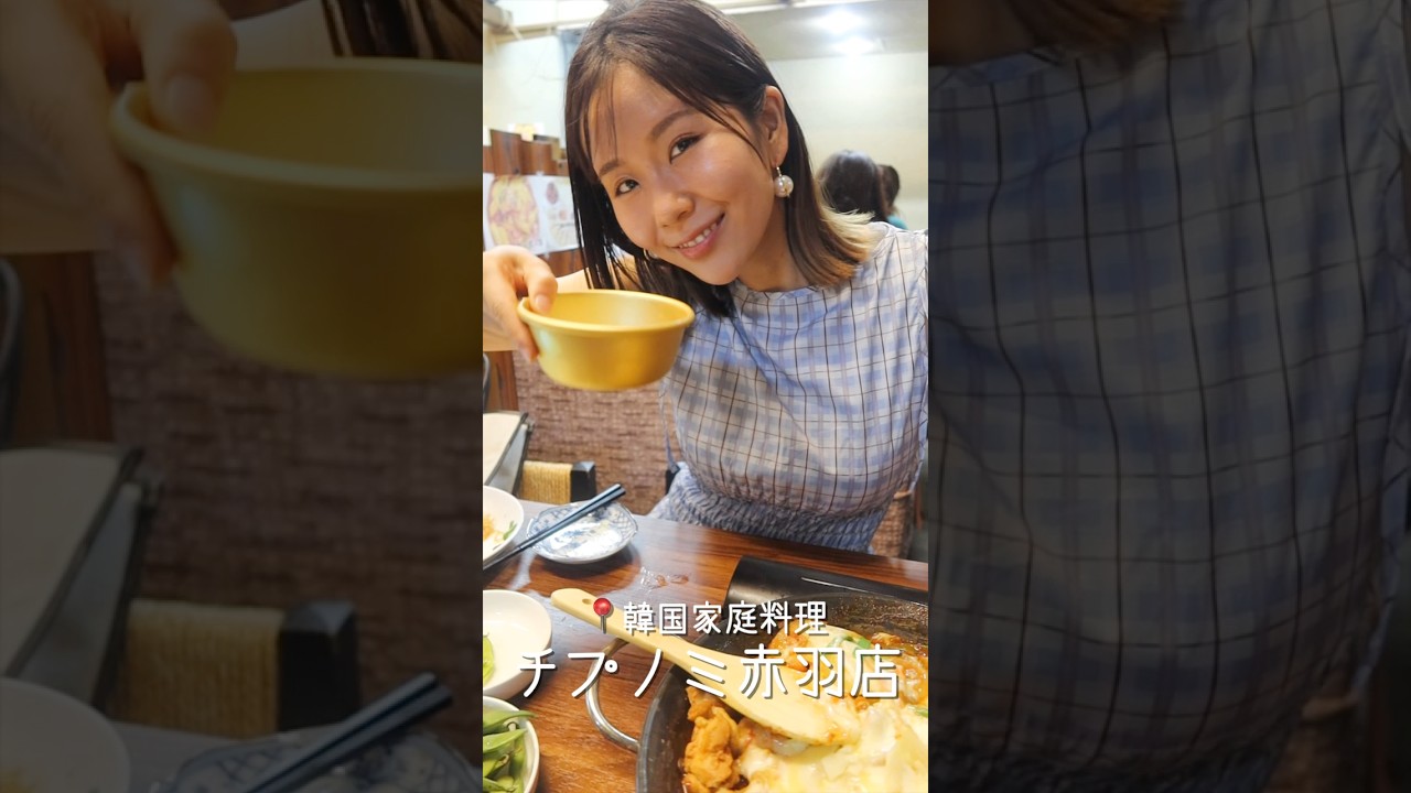 赤羽の韓国家庭料理で飲み放題したら、そりゃ酔うって… #shorts
