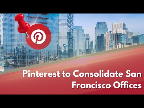 Videó: Pinterest San Francisco új kreatív irodái túlméretezett kötetekkel