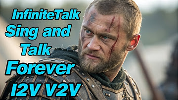 InfiniteTalk AI talking and singing forever. Free ComfyUI workflow