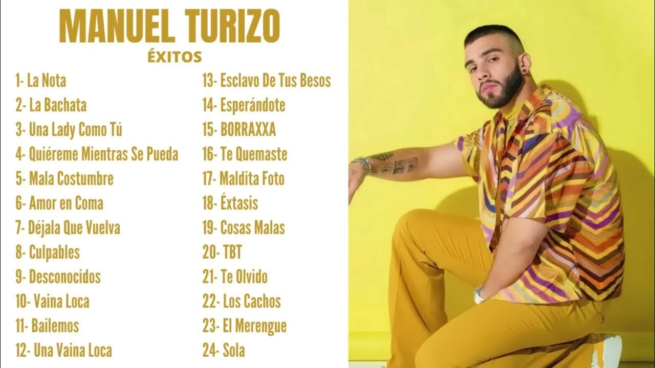 MANUEL TURIZO Mix Exitos 2023 MANUEL TURIZO Lo Mas Nuevo LAS