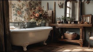 Vintage Cottage Decorating Ideas with Floral & Antique Touches