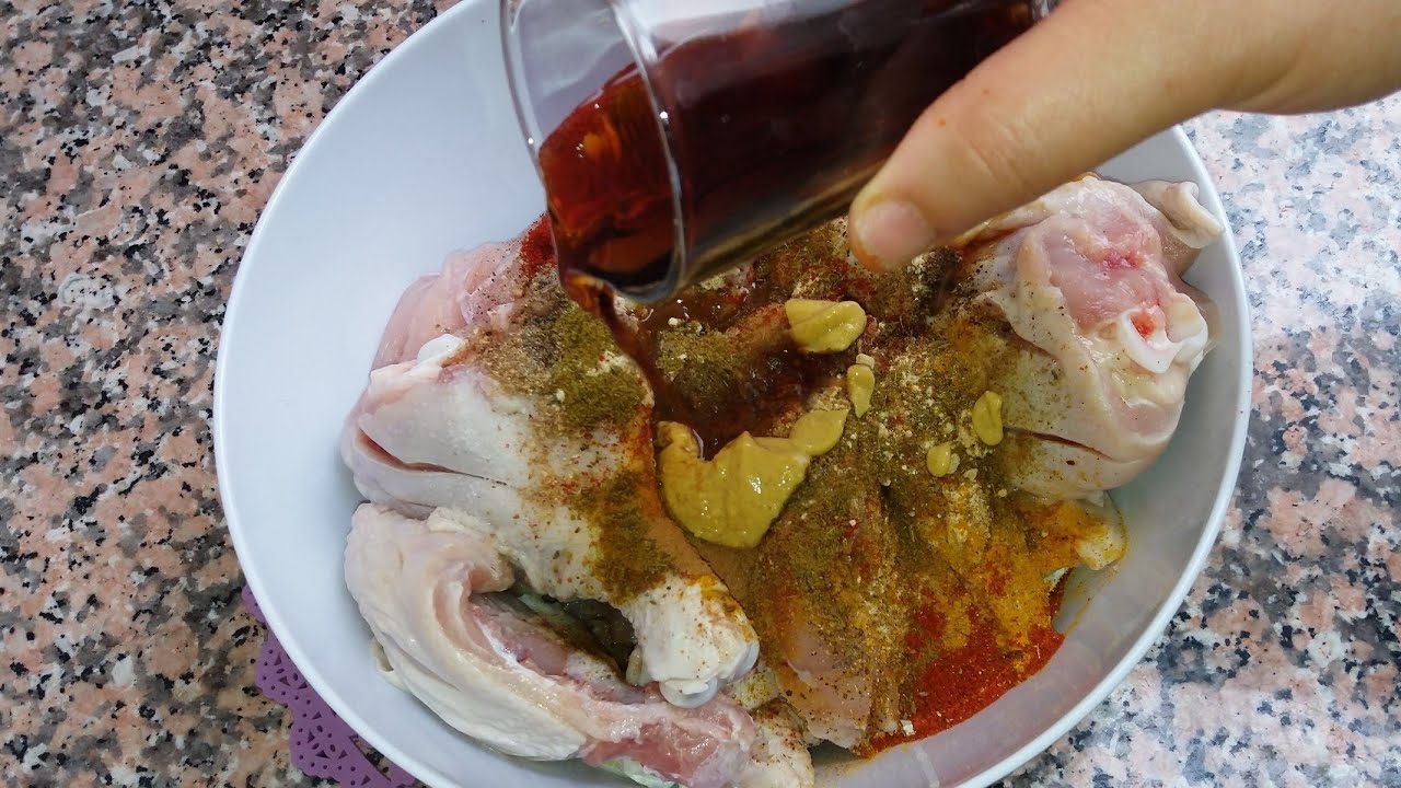 دجاج مشوي على الفحم بأسرار تتبيلة المحلات كيجي لذيذ و رطب وفتي جربوه مغتندموش عليه👌