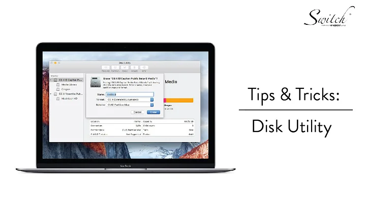 Tips & Tricks: Disk Utility