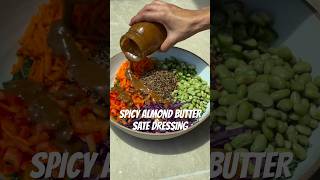 SPICY ALMOND BUTTER SATE DRESSING ? Radhi Devlukia , recipe food health shorts