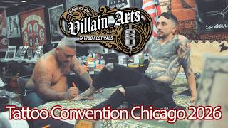 VillainArts 2026 Tattoo Event Highlights | Artists, Booths and Sideshow
