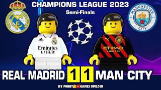 Real Madrid vs Manchester City 1-1 • Champions League 2023 All Goals & Hіghlіghts in Lego Football
