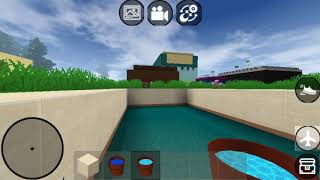 Swimming pool/mini block craft " half tutorial screenshot 5