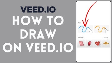 How to Draw on Veed.IO (2024) | Veed IO Tutorial