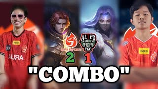 Combo Wombo Tigreal YAWI And Lou Yi  🤯🤯 AURA VS ALTER EGO MPL ID S13