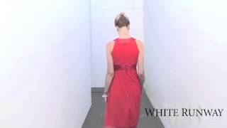 Sharne Cocktail Dress - White Runway