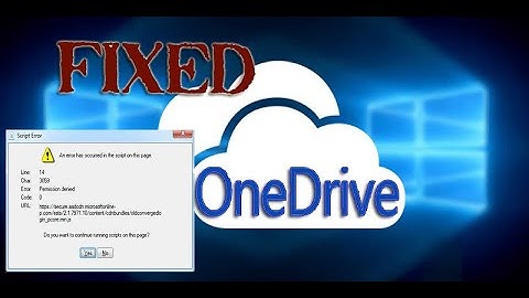 How To Fix All OneDrive Error In Windows
