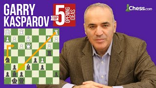 Garry Kasparov's 5 Most Brilliant Chess Openings