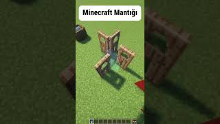 MİNECRAFT MANTIĞI #minecraft #minecraftmantigi #shorts #viral #minecraftlogic