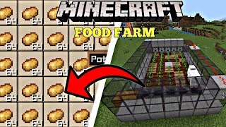 Food farm in Minecraft I How to make food farm in Minecraft I food farm kaise banata hai