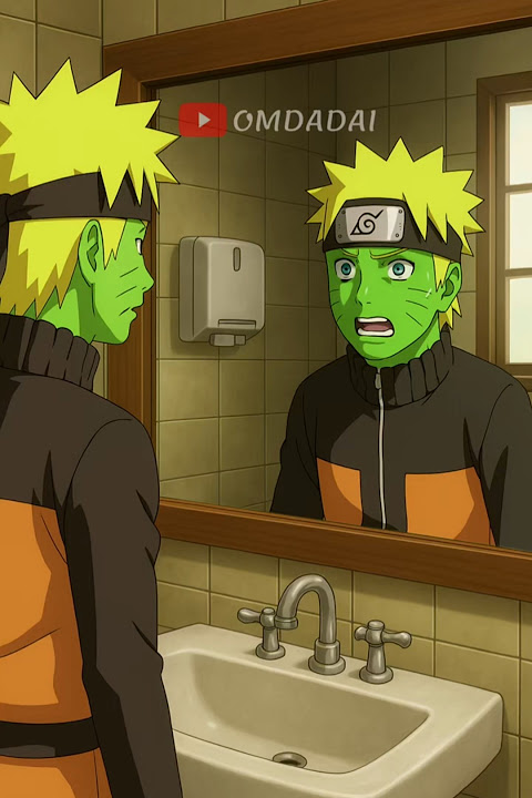 Naruto Jadi Hijau?! 😱 Team 7 Gagal Bantu!! #NarutoLucu #Shorts #animekomedi