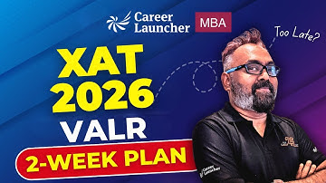 How to Prepare XAT VALR in Last 2 Weeks | XAT 2026 Strategy | AMA with Gejo