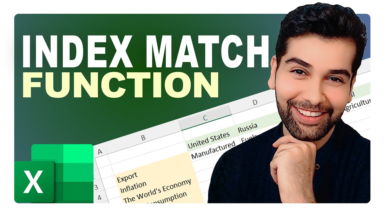 Excel Index Match Function Tutorial (with 3 examples) YouTube