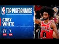 COBY Sets BULLS RECORD With 7 Made Threes In A Quarter