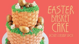 Easter Basket Weave Cake Tutorial- Rosie's Dessert Spot