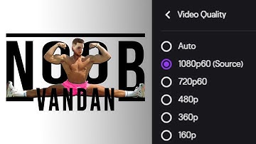 Understanding and getting resolution options on twitch as affiliate!