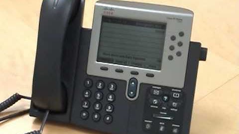 Cisco IP Phone 7962 Viewing Missed Calls