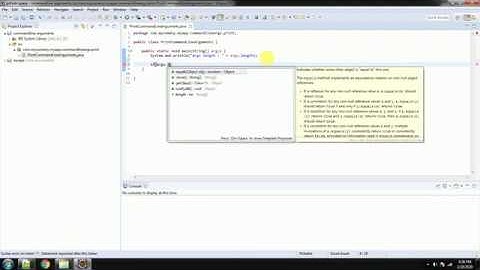 passing command line arguments from eclipse ide and command prompt to java program | newtechie7