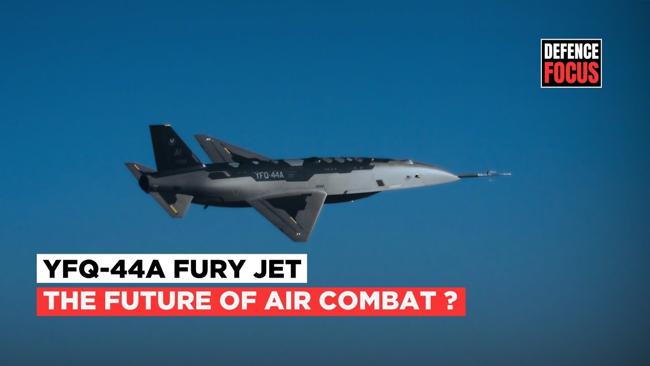 Anduril YFQ-44A Fury | The US Air Force's New Autonomous Fighter Jet ...