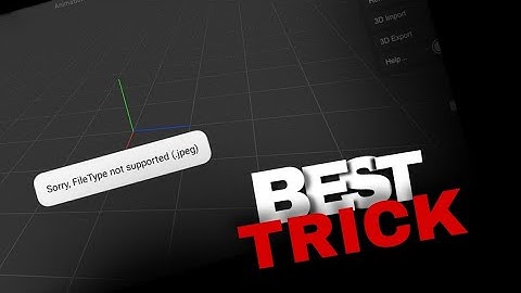 File type not support in Prisma 3d || solution this problem √🤙||