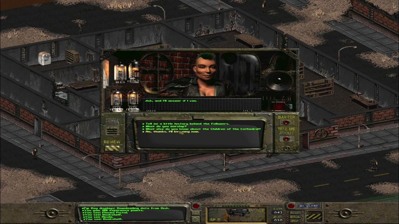 Fallout 1 1997 Old School Gaming (The Boneyard)(pt9.2) YouTube