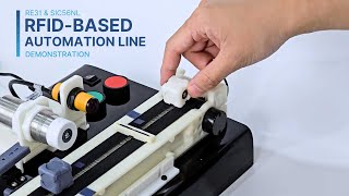 RFID-Based Automation Line Demonstration Unit - RE31, SIC56NL