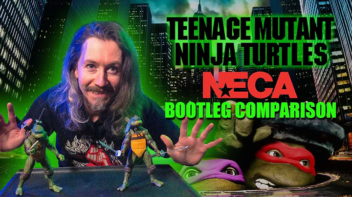 NECA Ninja Turtles 1990 Movie Bootleg Comparison |...