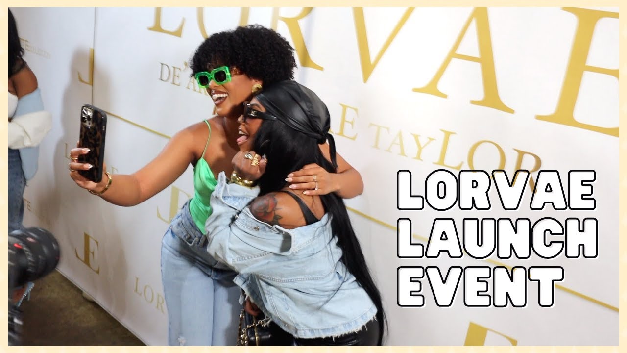 attending the LORVAE launch event with dearra | spend the day with me