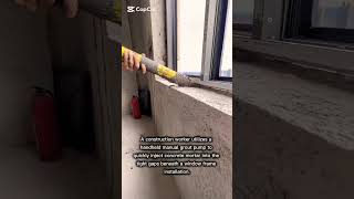 Efficient Mortar Application Under Windows