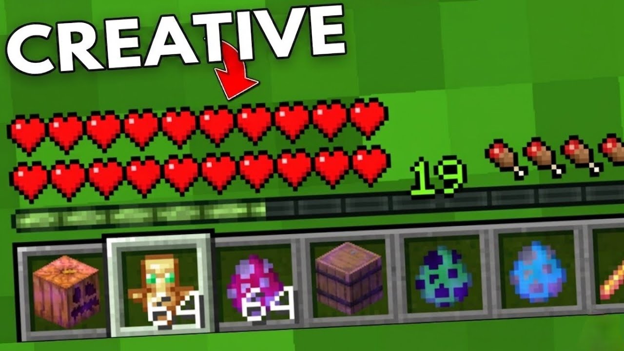 Minecraft Creative Mode Tutorial HOW I OBTAIN CREATIVE MODE IN MINECRAFT SMP - YouTube