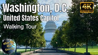 Celebrity [4K] Washington, D.C. - United States Capitol Walking Tour - WITH CAPTIONS Profile