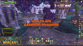 AFK Garrison Invasion (World of Warcraft 2026)