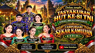 #LIVE CS SEKAR KAMULYAN Pim. Mbah Bonari - MC Bambang Balowo - Makoramil Ngasem Kediri- 11-10-26
