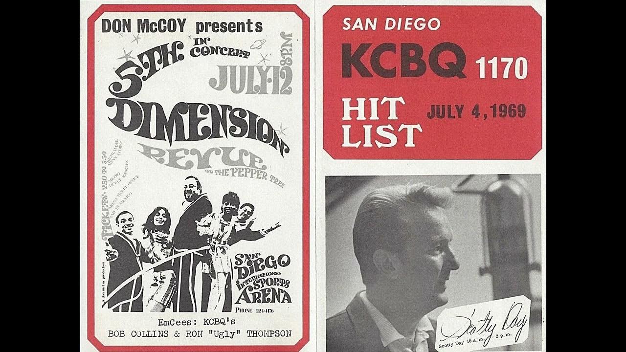 Kcbq san diego scotty day 03 22 69 youtube