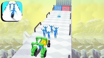 HUMAN VEHCLE ​GAMEPLAY | ALL LEVELS PART 21