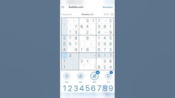 Sudoku.Com - Daily Challenge (Jan 16, 2023) | MEDIUM