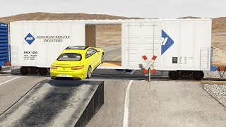 Cars Vs Train Container – Beamng.drive