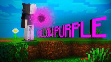 Hollow Technique: Purple | Gojo Satoru | Minecraft Bedrock Command