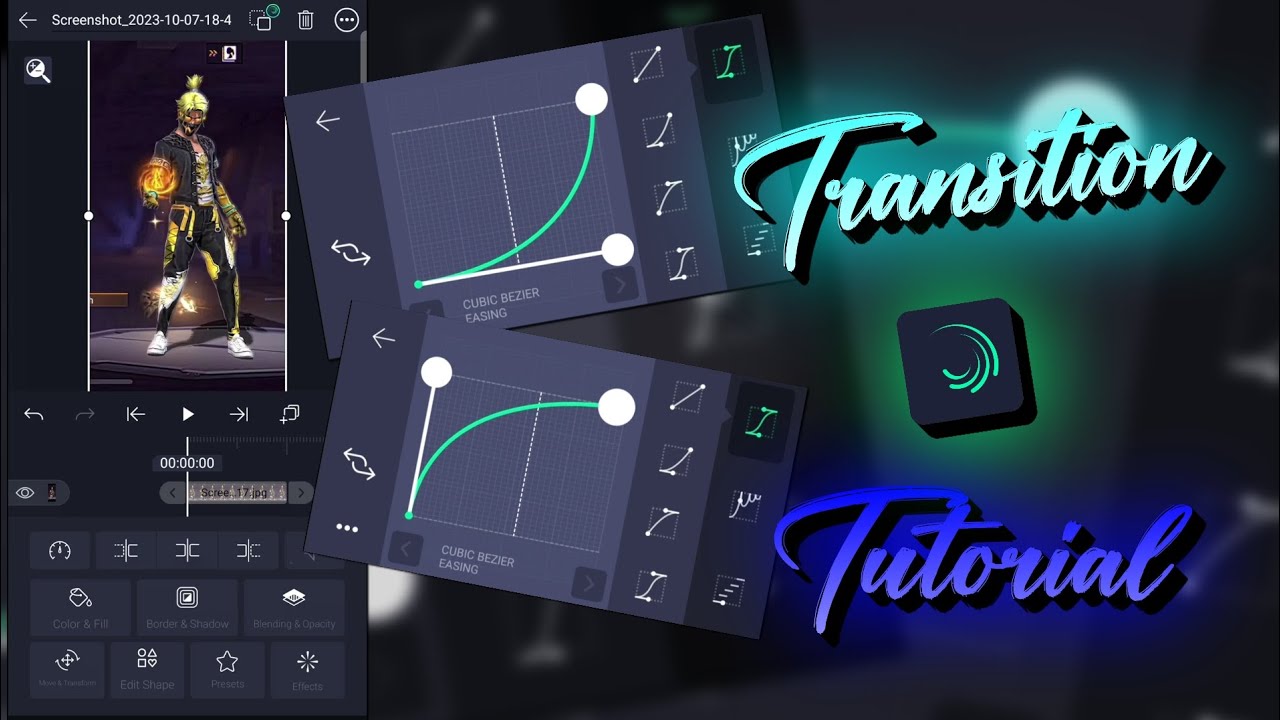 Transition tutorial Alight motion ️ - YouTube