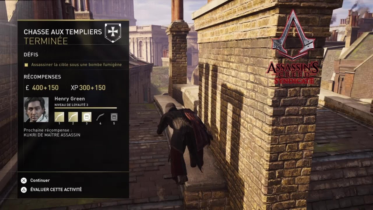 Assassin S Creed Syndicate Eveline Dipper Chasse Aux Templiers