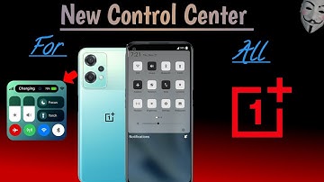 New Control Center Features 😱 OnePlus New Notification Panel Bluer | OnePlus Nord CE 2 Lite 5G