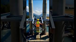 Insane Bridge Construction in the Middle of a River | Satisfying AI Time-lapse