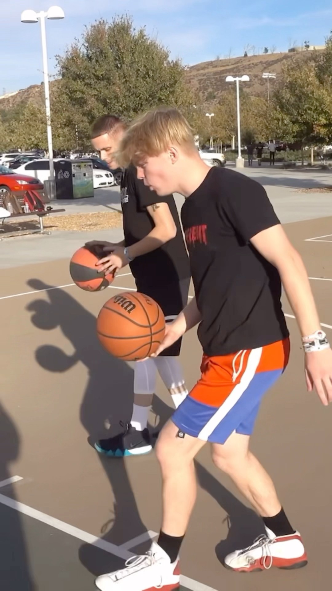 The Professor Tries T Jass Crazy Layups!